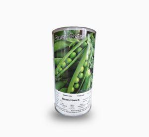 Green Peas Seeds Tin