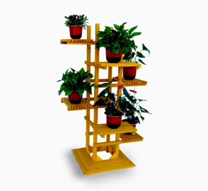 Handmade Samza Planter Multi Level Plants Shelf